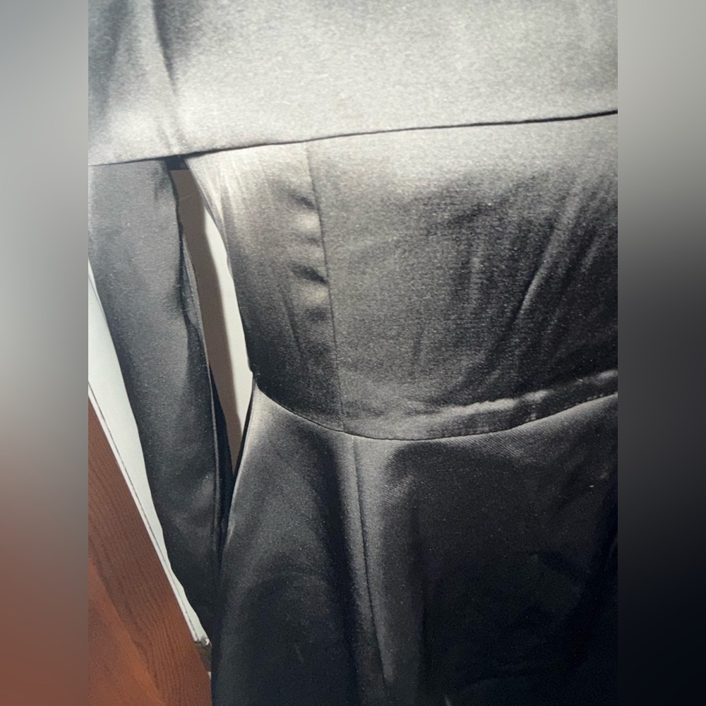 COMMENSE Off Shoulder Long Sleeve Overfold Mini Dress - Picture 5 of 15